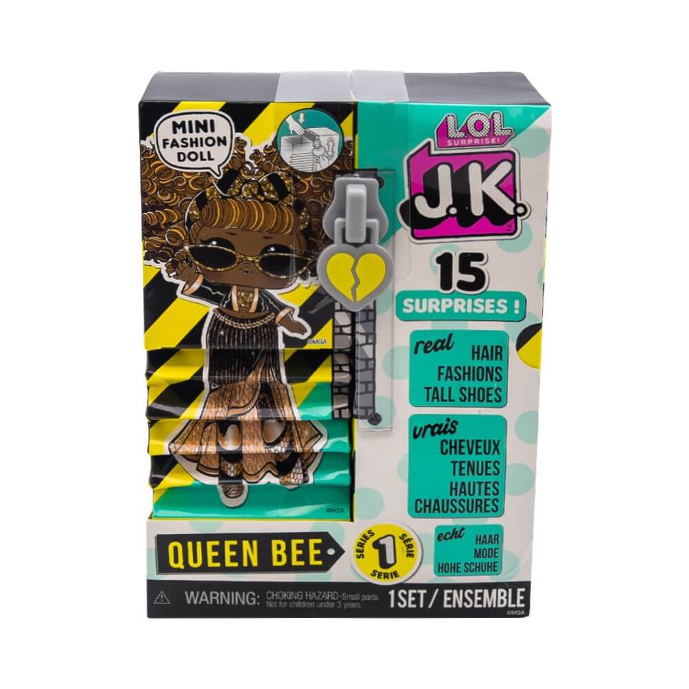 Кукла LOL Surprise Mini Fashion Doll (Мини модницы) JK Queen Bee с 15 сюрпризами